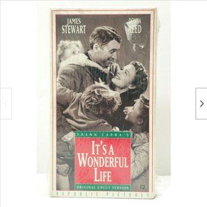 It's a Wonderful Life (VHS, 1993) 5022E1M